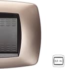 MASTER - MODO PLACCA 2,5 P. BS SYSTEM RAME OPACO 39BS542