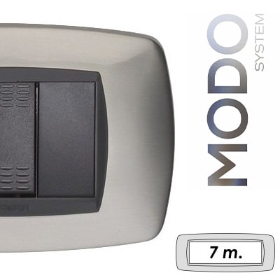 MASTER - MODO PL.METALLO 7 P. ACCIAIO SPAZZOLA 39MT267