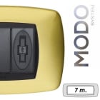 MASTER - MODO PL.METALLO 7 POSTI ORO SPAZZOLA 39MT277