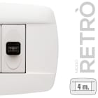 MASTER - MODO RETRO 4 POSTI BIANCO 39RT104