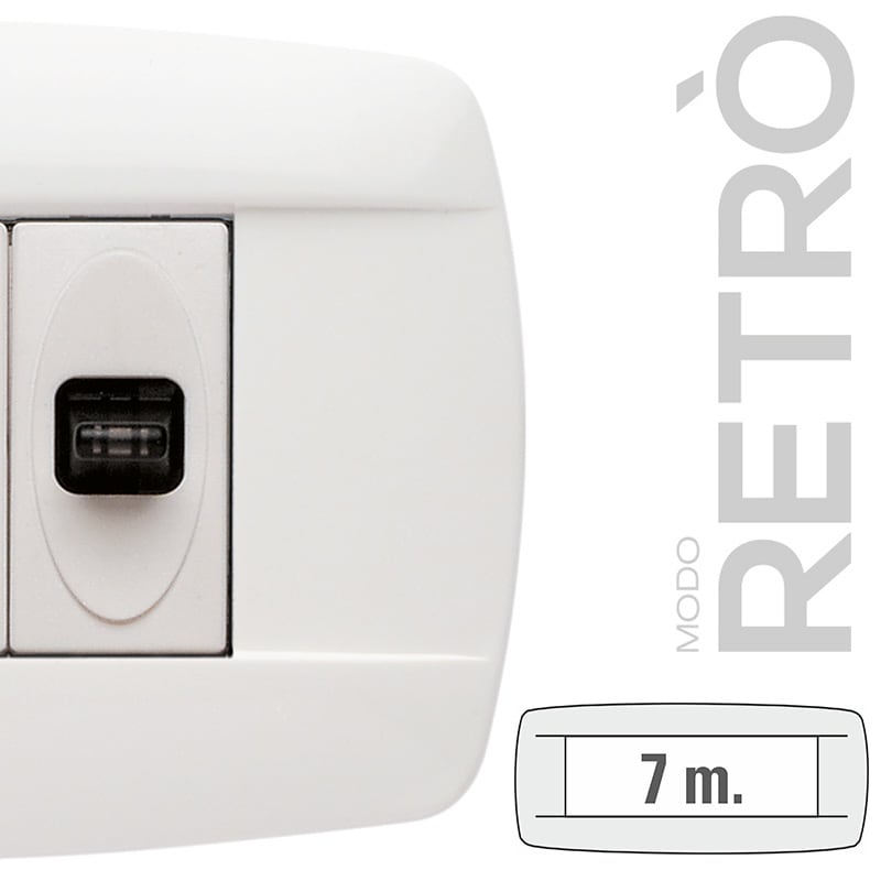 MASTER - MODO RETRO 7 POSTI BIANCO