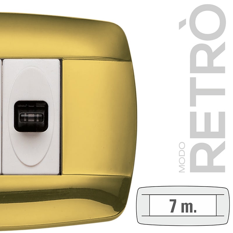 MASTER - MODO RETRO 7 POSTI OTTONE 39RT217