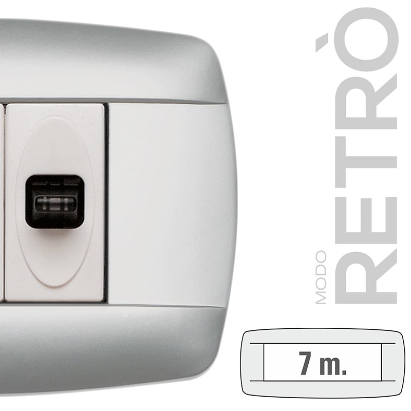 MASTER - MODO RETRO 7 POSTI TITANIO