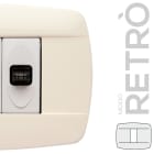 MASTER - MODO RETRO 3 MOD. 1 POSTO AVORIO