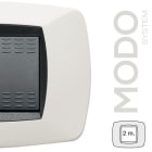 MASTER - MODO PLACCA 2 POSTI BIANCO 39TC102