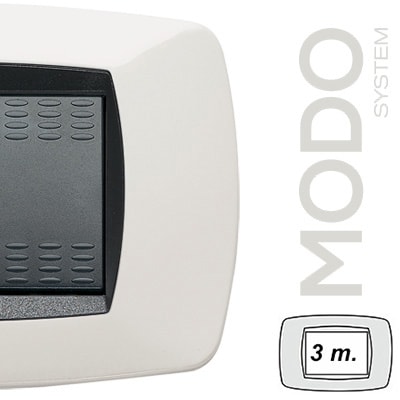 MASTER - MODO PLACCA 3 POSTI BIANCO