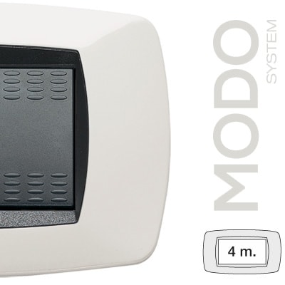 MASTER - MODO PLACCA 4 POSTI BIANCO 39TC104