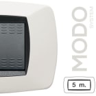 MASTER - MODO PLACCA 5 POSTI BIANCO