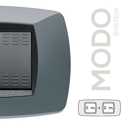 MASTER - F.PROD.MODO PLACCA 2+2 P GRIGIO METALLIZ 39TC192-2