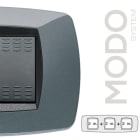 MASTER - F.PROD. PLACCA 2+2+2 P GRIGIO METALLIZ 39TC192-3