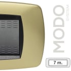 MASTER - MODO PLACCA 7 POSTI OTTONE OPACO