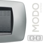 MASTER - MODO PLACCA 2+2 POSTI TITANIO 39TC252-2