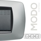 MASTER - MODO PLACCA 2+2+2 POSTI TITANIO 39TC252-3