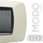 MASTER - MODO PLACCA 2+2 POSTI AVORIO 39TC282-2