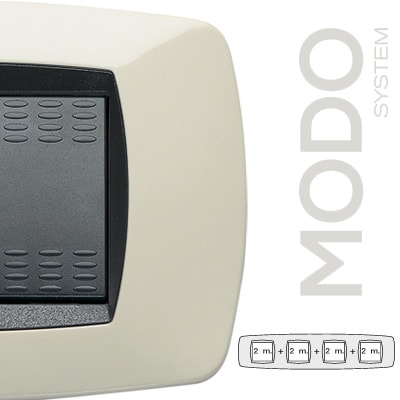 MASTER - MODO PLACCA 2+2+2+2 POSTI AVORIO 39TC282-4