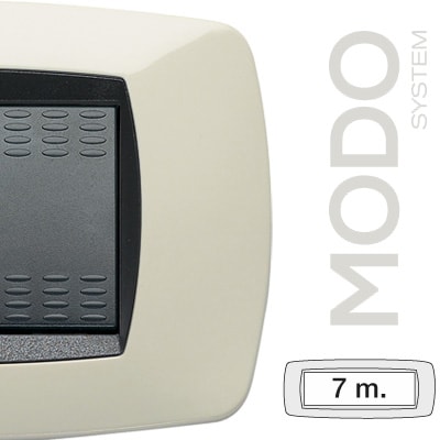 MASTER - MODO PLACCA 7 POSTI AVORIO 39TC287