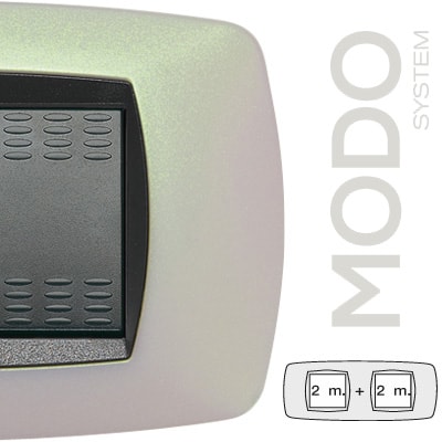 MASTER - F. PROD.MODO PLACCA 2+2 P BIANCO PERLA 39TC302-2