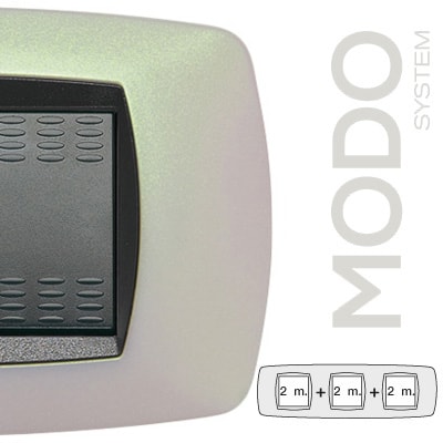 MASTER - F. PROD.MODO PLACCA 2+2+2 P.BIANCO PERLA 39TC302-3