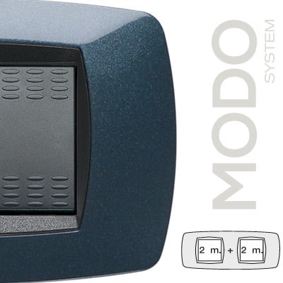 MASTER - MODO PLACCA 2+2 POSTI BLU NOTTE 39TC352-2