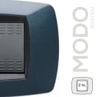 MASTER - MODO PLACCA 2 POSTI BLU NOTTE