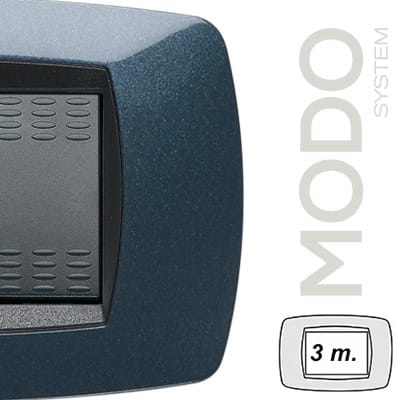 MASTER - MODO PLACCA 3 POSTI BLU NOTTE