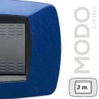 MASTER - MODO PLACCA 3 POSTI BLU VIO. 39TC363