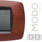 MASTER - MODO PLACCA 2+2 POSTI CILIEGIO 39TC412-2