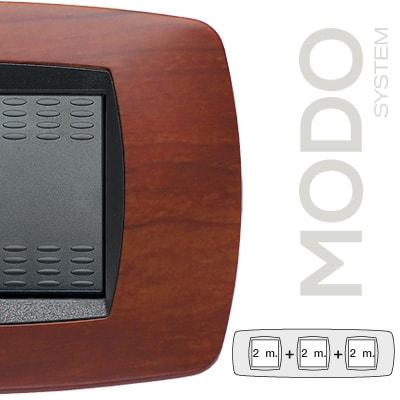 MASTER - MODO PLACCA 2+2+2 POSTI CILIEGIO 39TC412-3