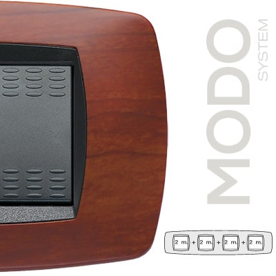 MASTER - MODO PLACCA 2+2+2+2 POSTI CILIEGIO 39TC412-4