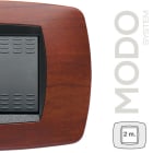 MASTER - MODO PLACCA 2 POSTI CILIEGIO 39TC412