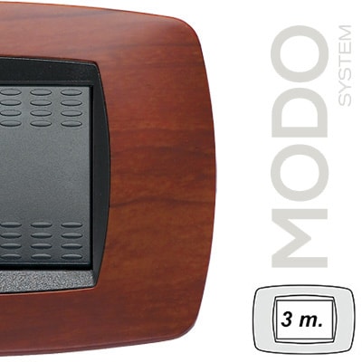 MASTER - MODO PLACCA 3 POSTI CILIEGIO 39TC413