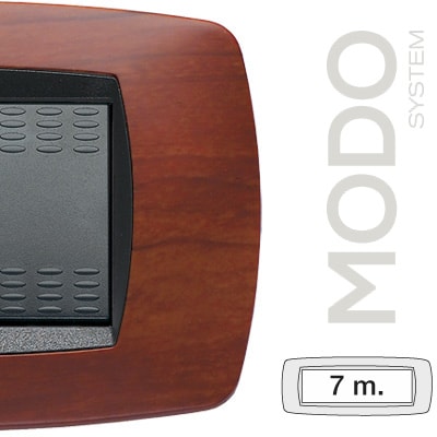 MASTER - MODO PLACCA 7 POSTI CILIEGIO 39TC417