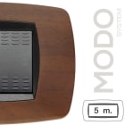 MASTER - MODO PLACCA 5 POSTI NOCE SCURO 39TC455