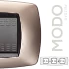 MASTER - MODO PLACCA 2+2+2 POSTI RAME OPACO 39TC542-3