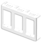 MASTER - MODO ADATT.16000 3 MODULI BIANCO 43063