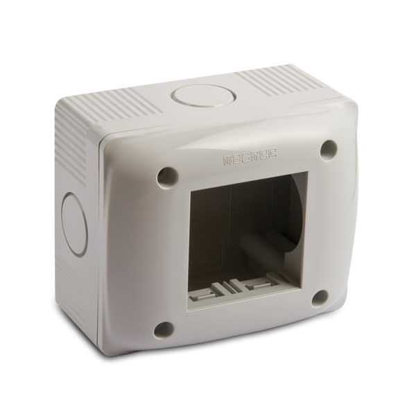 MASTER - SUB CONTENIT.PARETE IP40 2 MODULI 43302
