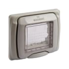 MASTER - SUB PLACCA PROTET.IP55 2P.GRIGIO
