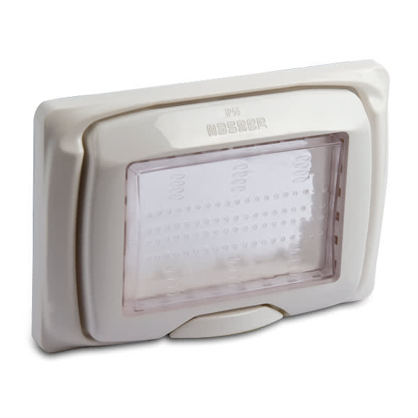 MASTER - SUB PLACCA PROTET.IP55 3P.BIANCA 43603