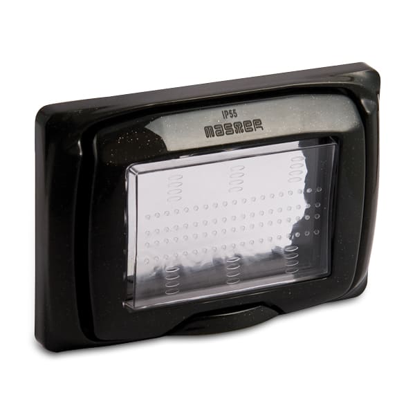 MASTER - SUB PLACCA PROTET.IP55 3P.ANTRACITE