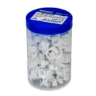 MASTER - CONF. 100 GRAFFETTE DIAM.13-14 MM BIANCO 500CB1314