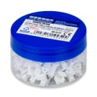 MASTER - CONF. 100 GRAFFETTE DIAM.5-6 MM BIANCO 500CB56