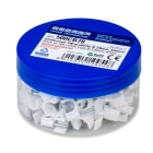 MASTER - CONF. 100 GRAFFETTE DIAM.7-8 MM BIANCO 500CB78