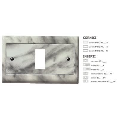 MASTER - CORNICE MARMO CARRARA 5 P. 60CML935