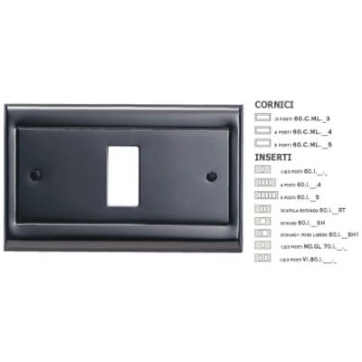 MASTER - F.PRODUZ.INSERTO CROMATO C.FUCILE 1 FORO 60I231