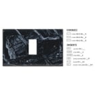 MASTER - INSERTO MARMO SICILIA 1 FORO 60I941