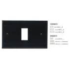 MASTER - INSERTO ABS NERO 3 FORI