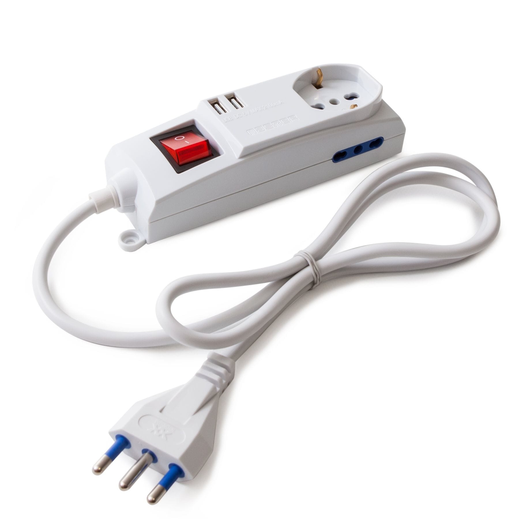 MASTER - MULT.UNIVERSALI+2 USB CAVO M.1.2 C.INT.