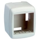 MASTER - MINICASSETTA ESTERNA BIANCA 2 P.+ADATTAT AS00472-B