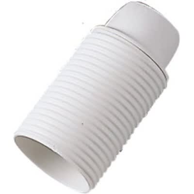 MASTER - PORTALAMPADA E14 FILETTATO BIANCO AS00511-B