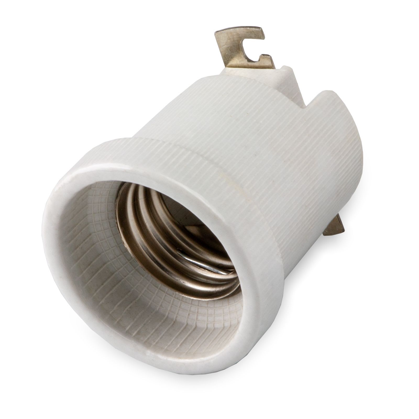 MASTER - PORTALAMPADA E40 IN PORCELLANA + STAFFA AS00530